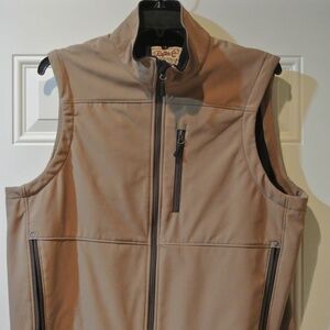 MENS XL TAN RAFTER C VEST